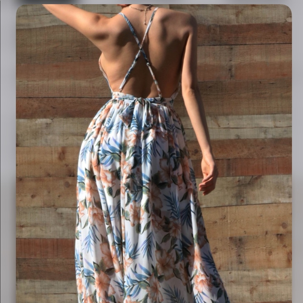 Floral Maxi dress - Picture 6 of 7
